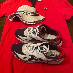 Fila Shoes+Bucket Hat